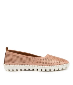 RIVER DF NUDE TAN LEATHER