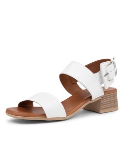 TRYME DF WHITE LEATHER