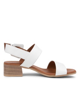 TRYME DF WHITE LEATHER