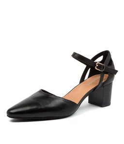 LOCTAVIA DF BLACK LEATHER