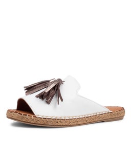 PHLAN DF WHITE SILVER LEATHER