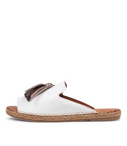 PHLAN DF WHITE SILVER LEATHER