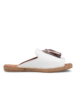 PHLAN DF WHITE SILVER LEATHER
