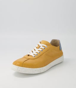 SAVINIA DF MUSTARD LEATHER