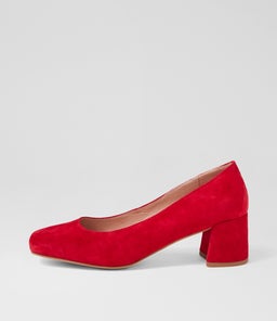 CLOUD DF RED SUEDE