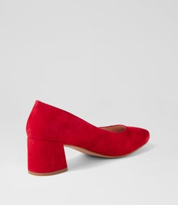 CLOUD DF RED SUEDE