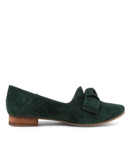 TARRY DF DEEP GREEN SUEDE