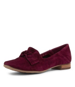 TARRY DF PLUM SUEDE