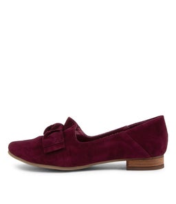 TARRY DF PLUM SUEDE