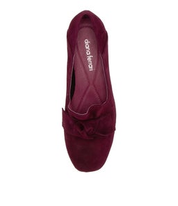 TARRY DF PLUM SUEDE