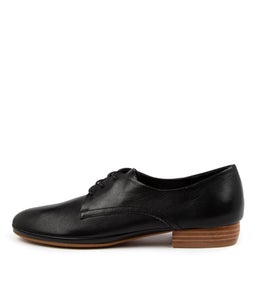 RESBECCI DF BLACK NATURAL HEEL LEATHER