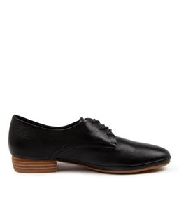 RESBECCI DF BLACK NATURAL HEEL LEATHER