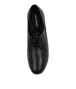 RESBECCI DF BLACK NATURAL HEEL LEATHER