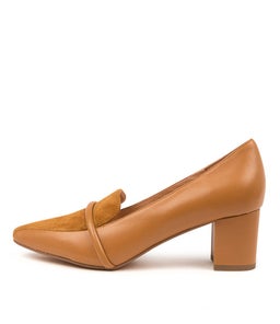 LEWAR DF TAN LEATHER SUEDE