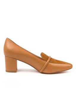 LEWAR DF TAN LEATHER SUEDE