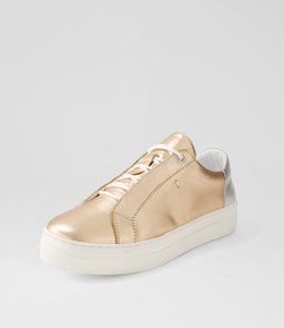 JIMSOE DF ROSE GOLD LT SILVER LEATHER