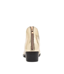 GHEMS DF GOLD METALLIC CRACKLE LEATHER