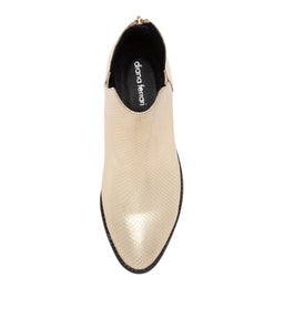 GHEMS DF GOLD METALLIC CRACKLE LEATHER
