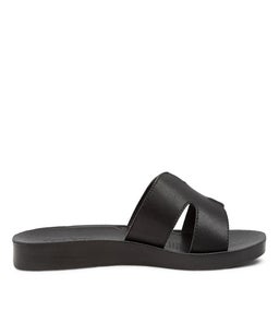 NOKKER DF BLACK BLACK SOLE LEATHER