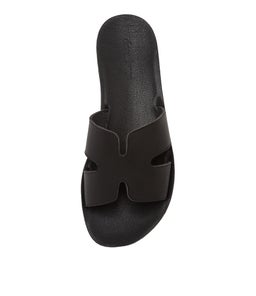 NOKKER DF BLACK BLACK SOLE LEATHER