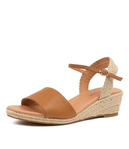 HARISSA DF TAN LEATHER