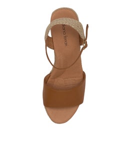 HARISSA DF TAN LEATHER