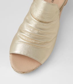 HLENSIA DF PALE GOLD MULTI ROPE LEATHER
