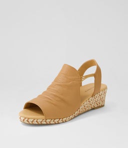 HLENSIA DF LT TAN MULTI ROPE LEATHER