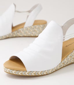 HLENSIA DF WHITE MULTI ROPE LEATHER