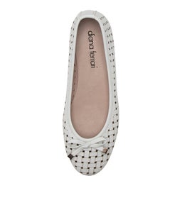 PINUP DF WHITE LEATHER