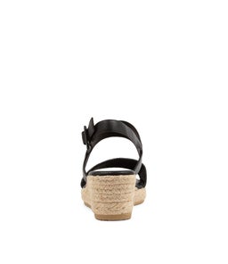 RODADEN DF BLACK WOVEN LEATHER