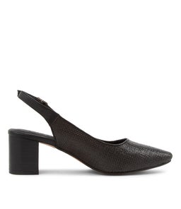 LEXSTAR DF BLACK WOVEN LEATHER