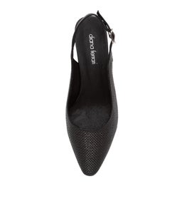 LEXSTAR DF BLACK WOVEN LEATHER