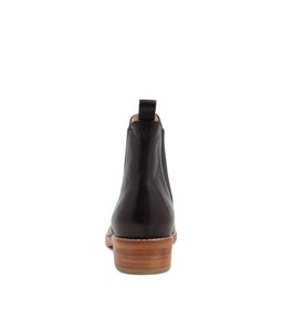 BEAUFORT DF BLACK NATURAL HEEL LEATHER