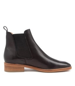 BEAUFORT DF BLACK NATURAL HEEL LEATHER
