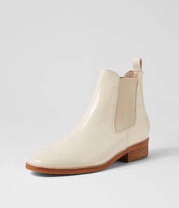 BEAUFORT DF CREAM PATENT LEATHER