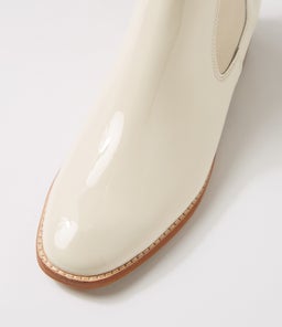 BEAUFORT DF CREAM PATENT LEATHER