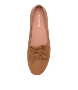 OHYPE DF DK TAN LEATHER