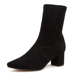LINTA DF BLACK STRETCH MICROSUEDE