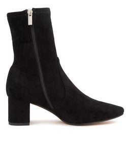 LINTA DF BLACK STRETCH MICROSUEDE