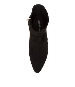 LINTA DF BLACK STRETCH MICROSUEDE