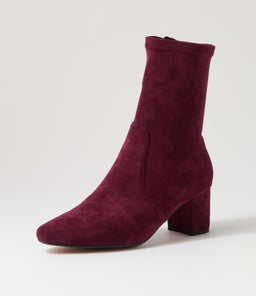 LINTA DF MULBERRY STRETCH MICROSUEDE
