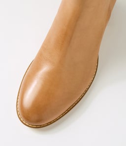 MOCKER DF TAN LEATHER