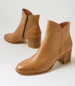 MOCKER DF TAN LEATHER