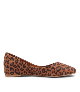 ULYNNA DF TAN LEOPARD SUEDE