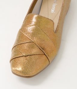 TILONY DF BRONZE SPECKLE LEATHER