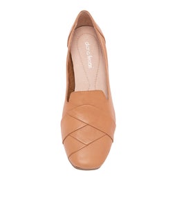 TILONY DF DK TAN LEATHER