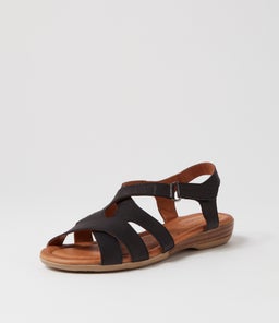 ALBAHA DF BLACK LEATHER