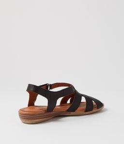 ALBAHA DF BLACK LEATHER