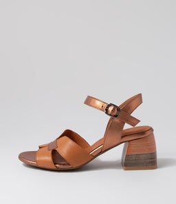 BENOTIN DF TAN BRONZE LEATHER